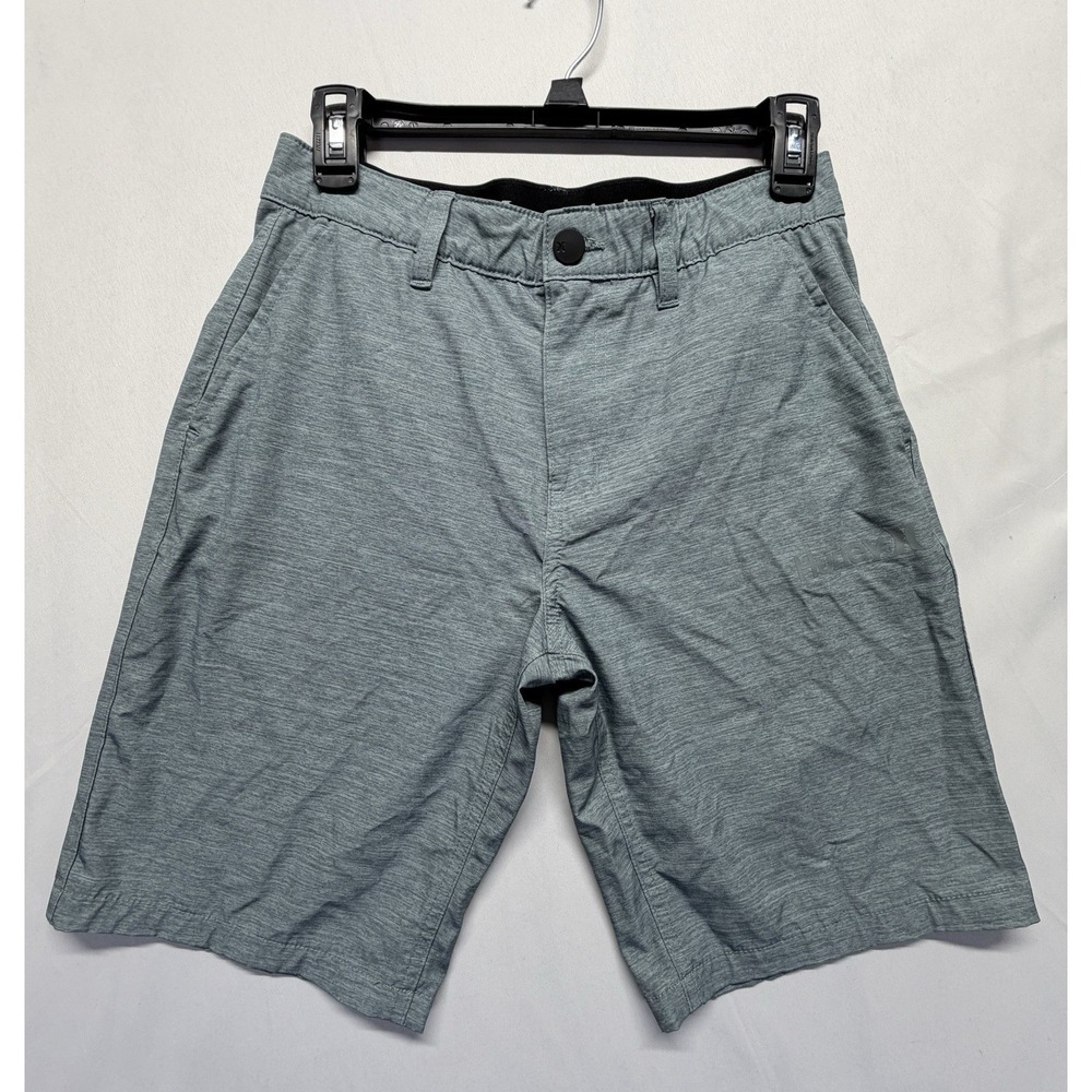 Hurley Board Shorts Mens 28 Blue Heather Hybrid Surf Swim Casual Shorts
